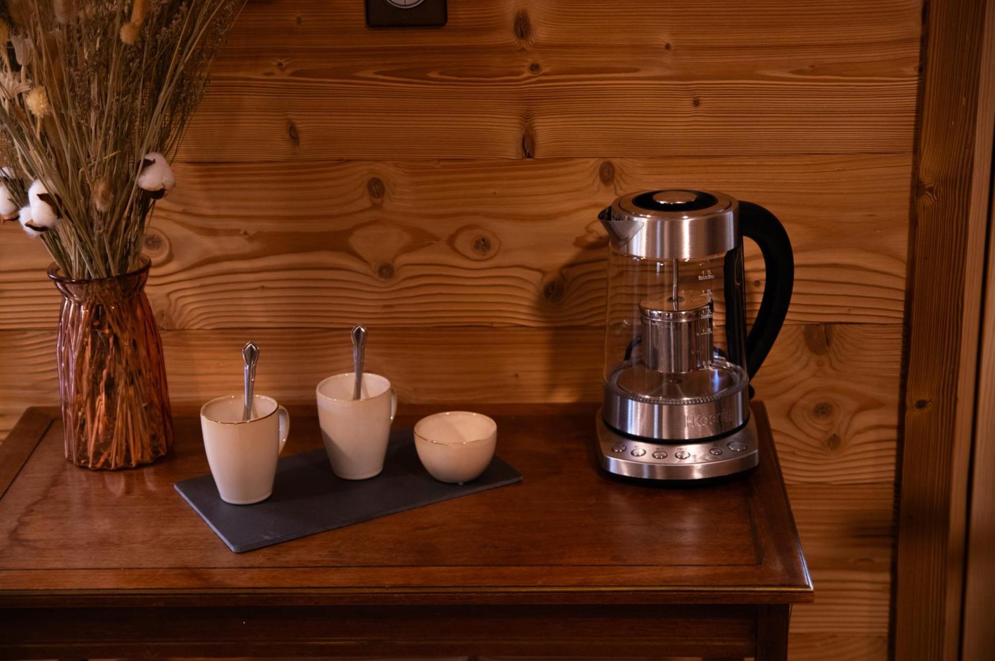 Chalet L'Oseraie, Location Touristique Spa 4 Etoiles Au Coeur Des Vosges Le Saulcy Luaran gambar
