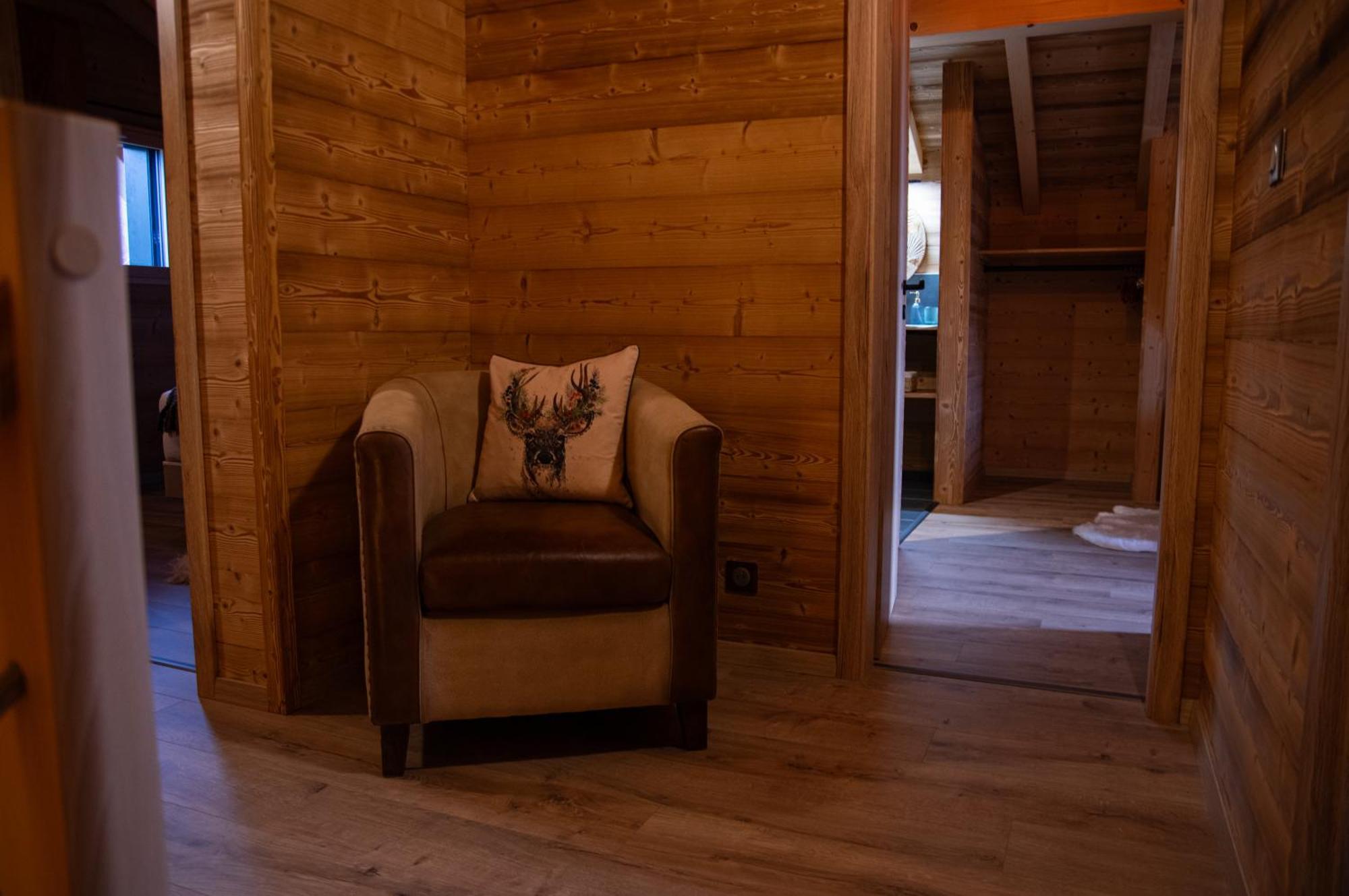 Chalet L'Oseraie, Location Touristique Spa 4 Etoiles Au Coeur Des Vosges Le Saulcy Luaran gambar