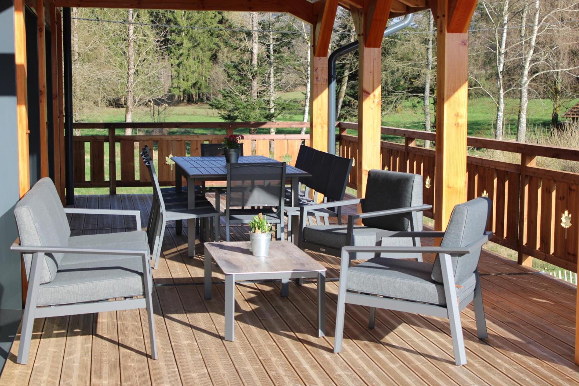 Chalet L'Oseraie, Location Touristique Spa 4 Etoiles Au Coeur Des Vosges Le Saulcy Luaran gambar