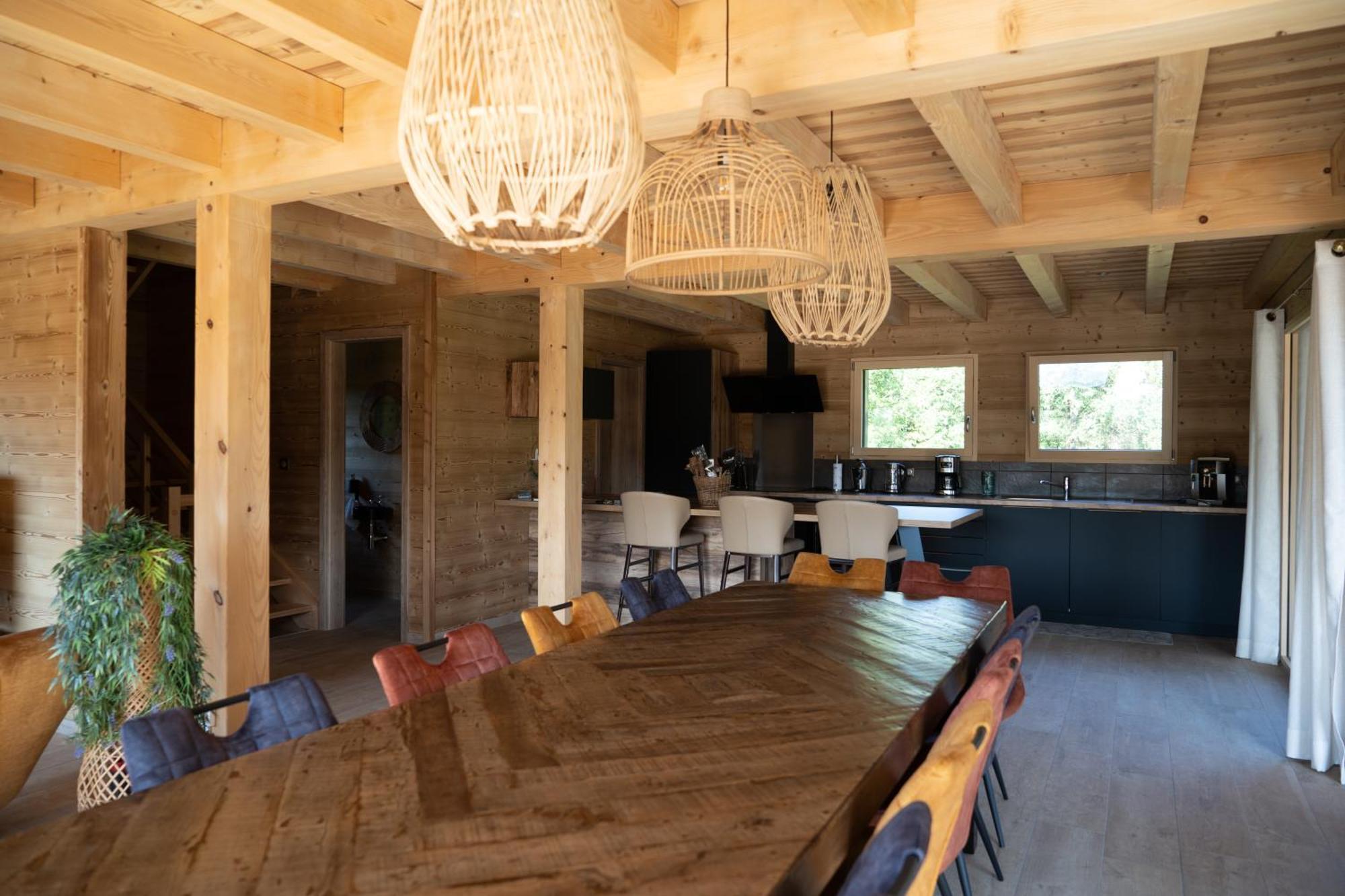 Chalet L'Oseraie, Location Touristique Spa 4 Etoiles Au Coeur Des Vosges Le Saulcy Luaran gambar